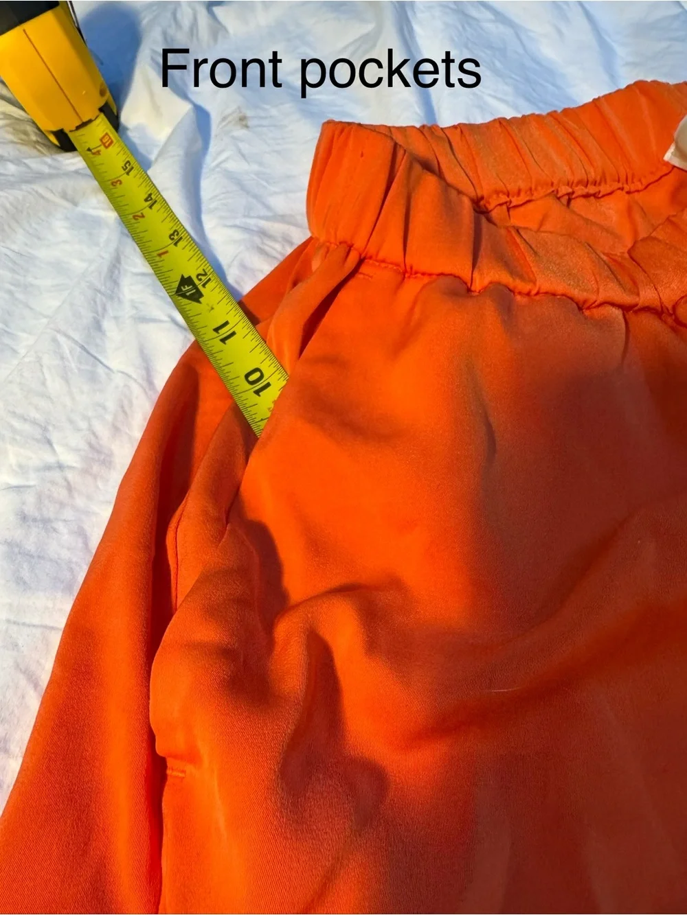 Michael Kors Orange Wide Leg Pull On Pants Women’s S